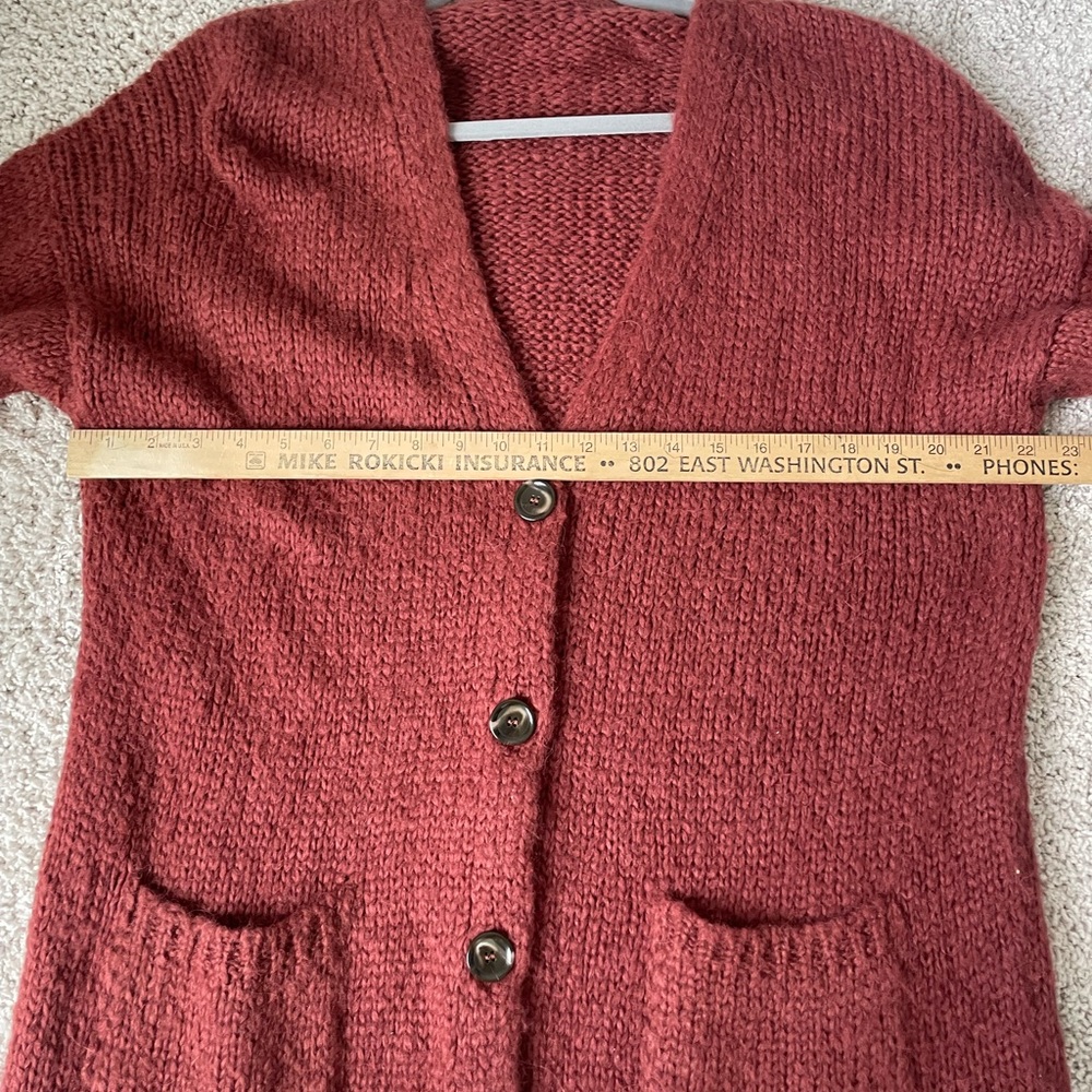 Sita Murt Alpaca Blend oversized Cardigan Sweater Duster button cozy soft girl - Picture 14 of 16